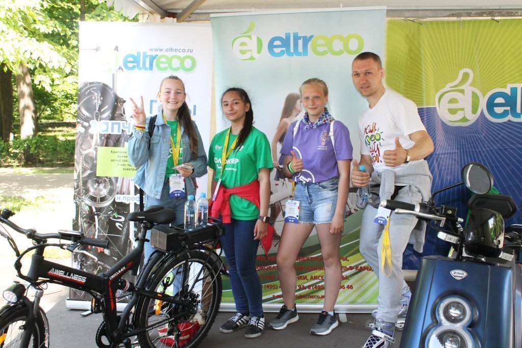 Тест-драйв от Eltreco на Большом фестивале добровольцев в Сокольниках