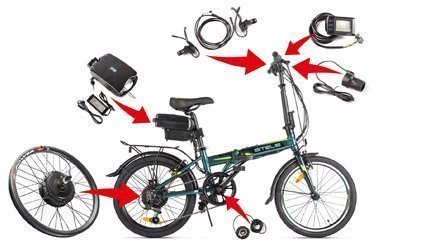 Установка комплекта электрификации