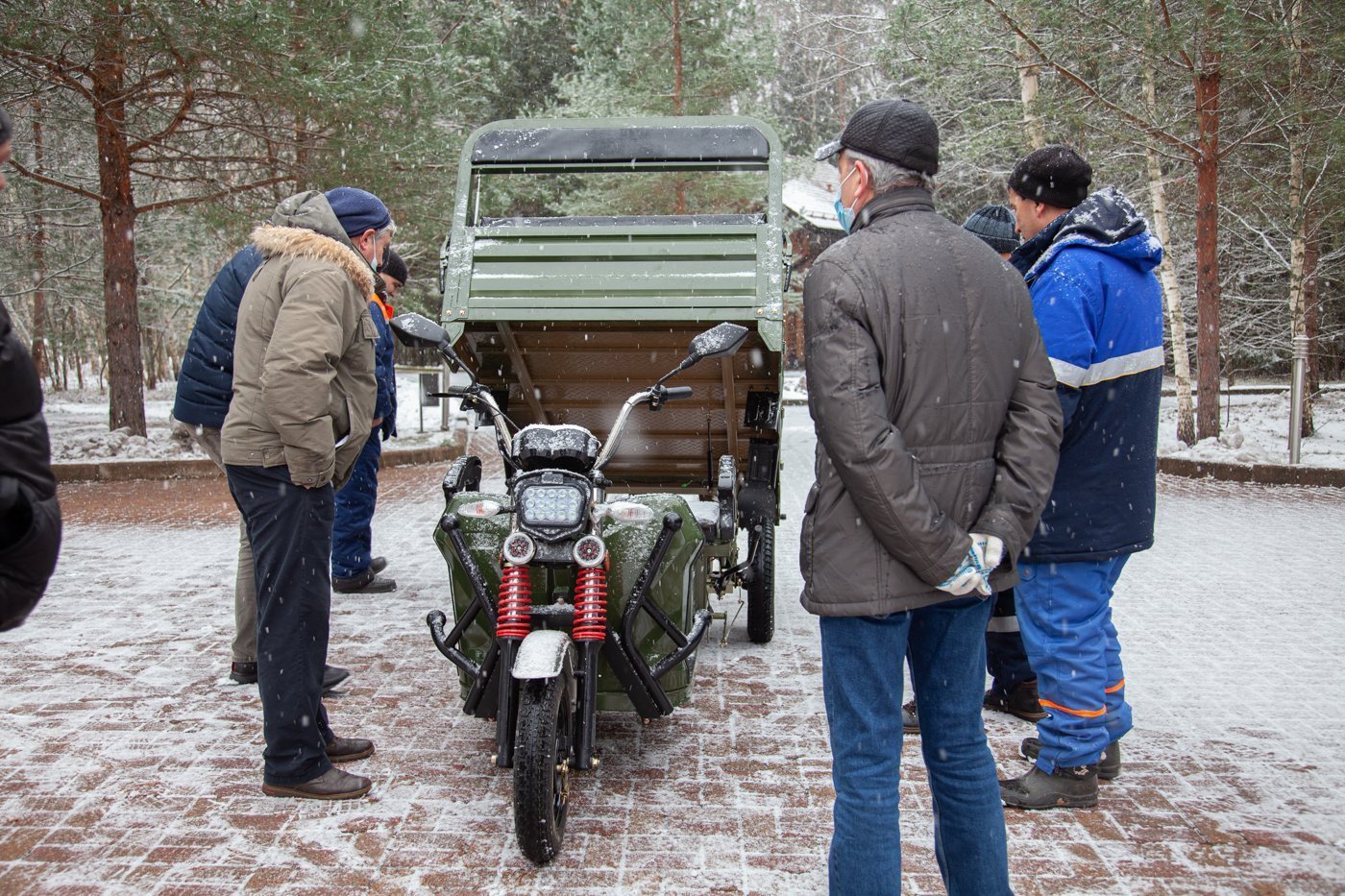 Выездная презентация грузовых трициклов