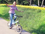 Электровелосипед Volt — и тренажёр, и транспорт