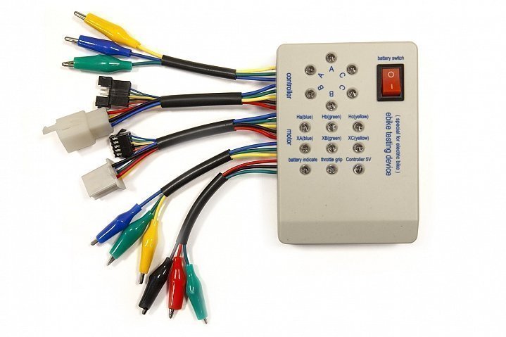 Тестируем электровелосипед диагностическим прибором Eltreco!