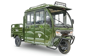 картинка Грузовой электротрицикл Rutrike Рейс 1300 60V1200W магазин Eltreco являющийся официальным дистрибьютором в России 