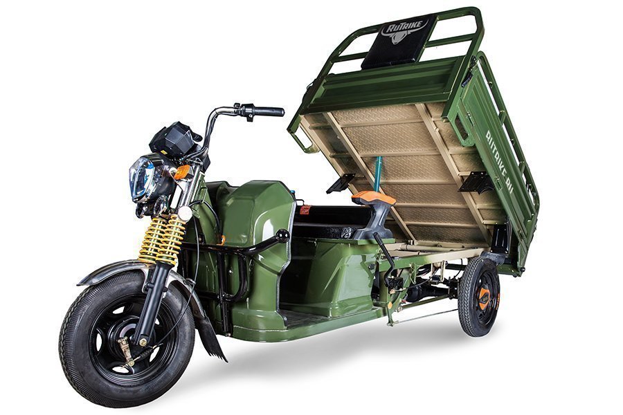 Мэрия Грозного подарила жителю грузовой электротрицикл Rutrike Гибрид