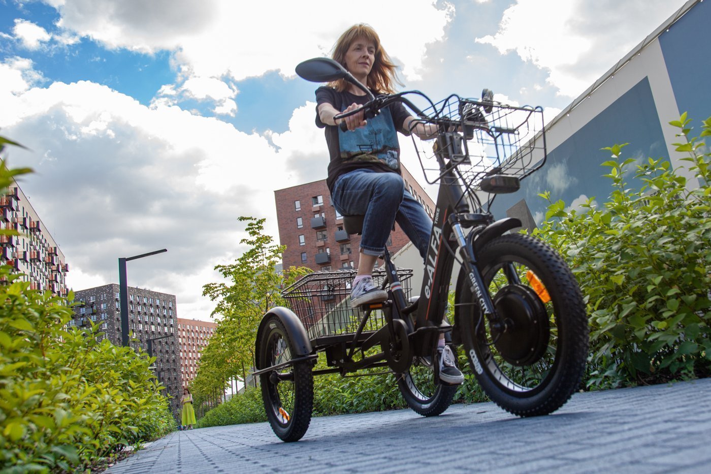 Green City e-ALFA Trike (видео)