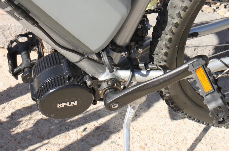 Bafang motor left