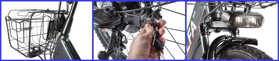 Электровелосипед GREEN CITY e-ALFA new