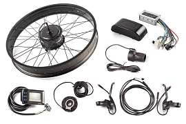 картинка Мотор-колесо (комплект) 48V 500W FAT LCD 26" магазин Eltreco являющийся официальным дистрибьютором в России 
