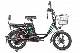 картинка Электровелосипед Gelbert Khan 1 магазин Eltreco являющийся официальным дистрибьютором в России