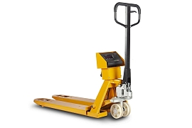 картинка Гидравлическая тележка с весами Rutrike Паллет 3000 магазин Eltreco являющийся официальным дистрибьютором в России 