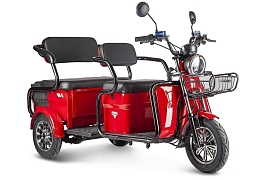 картинка Трицикл Rutrike Экипаж Люкс магазин Eltreco являющийся официальным дистрибьютором в России 