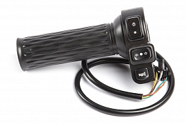 картинка Пульт левый с кнопками свет, звуковой сигнал с грипсой S серия магазин Eltreco являющийся официальным дистрибьютором в России 