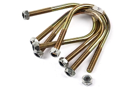 картинка Болт U-образный крепления рессоры D1. D2. D4. D5 магазин Eltreco являющийся официальным дистрибьютором в России 