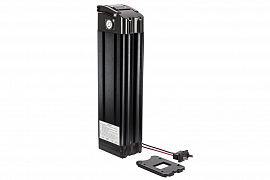 картинка Корпус АКБ прямоугольный 75*115*370mm black (4 контакта) BAD DUAL магазин Eltreco являющийся официальным дистрибьютором в России 