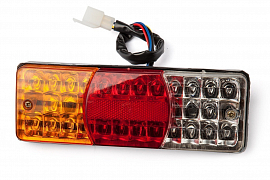 картинка Блок-фара задняя левая 12В D2. D4(193*68мм.) магазин Eltreco являющийся официальным дистрибьютором в России 