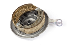 картинка Тормоз передний барабанный с колодками TRIKE магазин Eltreco являющийся официальным дистрибьютором в России