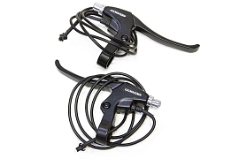 картинка Ручка тормоза XT 750/800/LETO черные комплект магазин Eltreco являющийся официальным дистрибьютором в России 