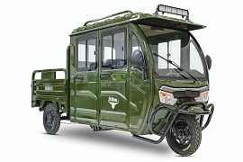 картинка Грузовой электротрицикл Rutrike Рейс 1300 60V1200W магазин Eltreco являющийся официальным дистрибьютором в России 