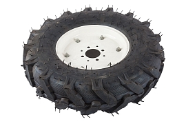 картинка Шина для мотоблока в комплекте с диском 12" 6,00-12  магазин Eltreco являющийся официальным дистрибьютором в России 