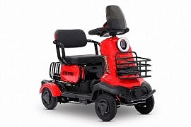 картинка Электроскутер четырехколесный Rutrike Квадро магазин Eltreco являющийся официальным дистрибьютором в России