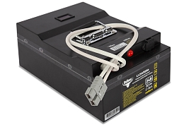 картинка Литиевый тяговый аккумулятор RuTrike (18650 MnCoNi) 24V50A/H магазин Eltreco являющийся официальным дистрибьютором в России 