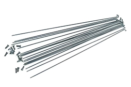 картинка Спицы 133 мм 2,6 серебро магазин Eltreco являющийся официальным дистрибьютором в России