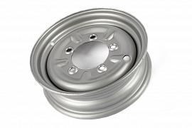 картинка Диск заднего колеса 12" 4.50-12 5 болтов серый магазин Eltreco являющийся официальным дистрибьютором в России 