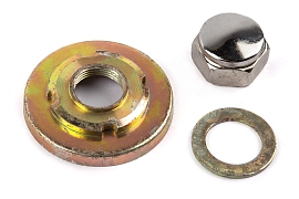 картинка Крепеж рулевой колонки, гайка трока траверсы, шайбы штока траверсы D2, D4 магазин Eltreco являющийся официальным дистрибьютором в России 