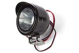 картинка Фонарь светодиодный (черный) 1 диод 9Вт 12-100В магазин Eltreco являющийся официальным дистрибьютором в России