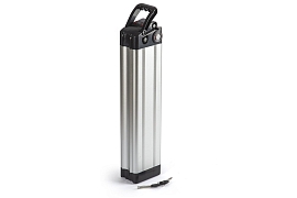 картинка Аккумулятор 36V 17.5 A/h ULTRA silver 480mm магазин Eltreco являющийся официальным дистрибьютором в России