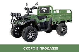 картинка Грузовой электроквадроцикл Rutrike Рейнджер магазин Eltreco являющийся официальным дистрибьютором в России 