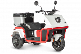 картинка Электротрицикл Wanshida DOUHAO 60V 800Вт магазин Eltreco являющийся официальным дистрибьютором в России 