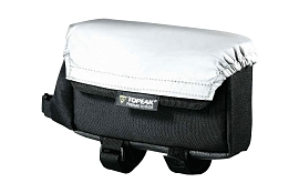 картинка TOPEAK TriBag All Weather w/rain cover сумка на верхнюю трубу рамы с чехлом от дождя, large магазин Eltreco являющийся официальным дистрибьютором в России