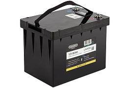 картинка Литиевый тяговый аккумулятор Gelbert LiFePO4 (12V/80Ah/80А/600Wh) BT/Display магазин Eltreco являющийся официальным дистрибьютором в России 