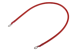 картинка Перемычка 8AWG 500мм M8 красная магазин Eltreco являющийся официальным дистрибьютором в России