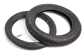 картинка Покрышка в сборе с камерой 12" Sunny магазин Eltreco являющийся официальным дистрибьютором в России 