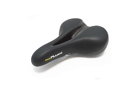 картинка Седло VELO PLUSH 272x210мм, комфортное, с вентиляционным отверстием, с ручкой для переноски магазин Eltreco являющийся официальным дистрибьютором в России 