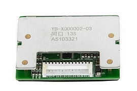 картинка Плата BMS 13S 48V 30A с выключателем (Bad Dual) магазин Eltreco являющийся официальным дистрибьютором в России