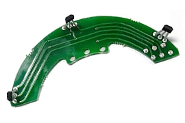 картинка Плата мотора в сборе с холлами модели XT магазин Eltreco являющийся официальным дистрибьютором в России