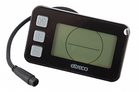картинка LCD дисплей King Meter Twist Pro без кабеля (6-pin) 48V магазин Eltreco являющийся официальным дистрибьютором в России