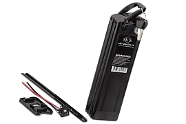 картинка Аккумулятор для электровелосипеда SKN 36V 7.8Ah black (Silver Fish) магазин Eltreco являющийся официальным дистрибьютором в России 
