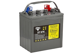 картинка Тяговый WET аккумулятор Rutrike DT876 (T-875) 8V145A/H C5 магазин Eltreco являющийся официальным дистрибьютором в России 