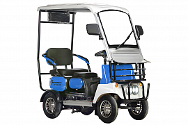 картинка Электроскутер четырехколесный Rutrike Gelbert Lich 48V/60V 600Вт магазин Eltreco являющийся официальным дистрибьютором в России 