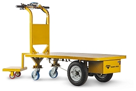 картинка Платформенная тележка электрическая RuTrike ПЛИТА 1500 магазин Eltreco являющийся официальным дистрибьютором в России 